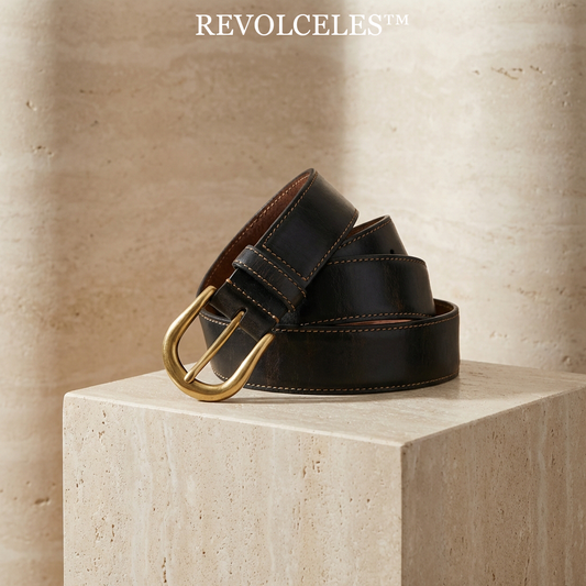 ⚖️Revolceles THE HERITAGE GRAIN BELT "Character is built over time, not overnight. A belt designed to age with grace, capturing every journey in the grain of its hide."