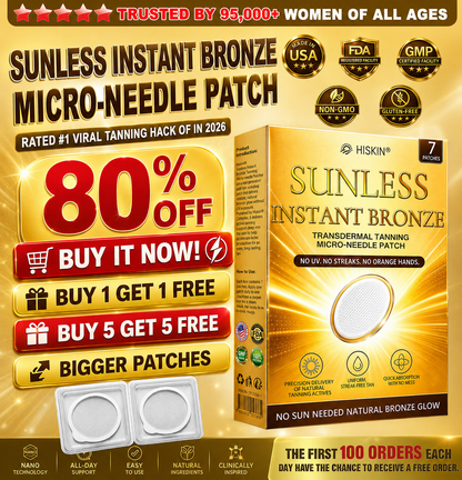 𝑶𝒇𝒇𝒊𝒄𝒊𝒂𝒍 𝑺𝒕𝒐𝒓𝒆 | ☀️☀️ 𝐇𝐢𝐬𝐤𝐢𝐧® 𝐒𝐮𝐧𝐥𝐞𝐬𝐬 𝐈𝐧𝐬𝐭𝐚𝐧𝐭 𝐁𝐫𝐨𝐧𝐳𝐞 𝐓𝐚𝐧𝐧𝐢𝐧𝐠 𝐌𝐢𝐜𝐫𝐨𝐧𝐞𝐞𝐝𝐥𝐞 𝐏𝐚𝐭𝐜𝐡 🇺🇸 (𝐉𝐮𝐬𝐭 𝐨𝐧𝐜𝐞 𝐚 𝐝𝐚𝐲) 𝐕𝐢𝐬𝐢𝐛𝐥𝐞 𝐁𝐫𝐨𝐧𝐳𝐞 𝐆𝐥𝐨𝐰 𝐢𝐧 𝟕 𝐃𝐚𝐲𝐬 ✅ 𝐍𝐨 𝐔𝐕, 𝐍𝐨 𝐎𝐫𝐚𝐧𝐠𝐞, 𝐍𝐨 𝐒𝐭𝐫𝐞𝐚𝐤𝐬, 𝐍𝐨 𝐃𝐇𝐀, 𝐍𝐨 𝐌𝐞𝐬𝐬.